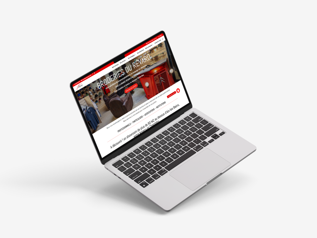 Site vitrine – Broderies du Revard