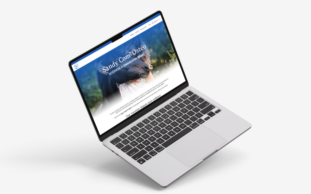 Site vitrine – Sandy Com’ Ostéo