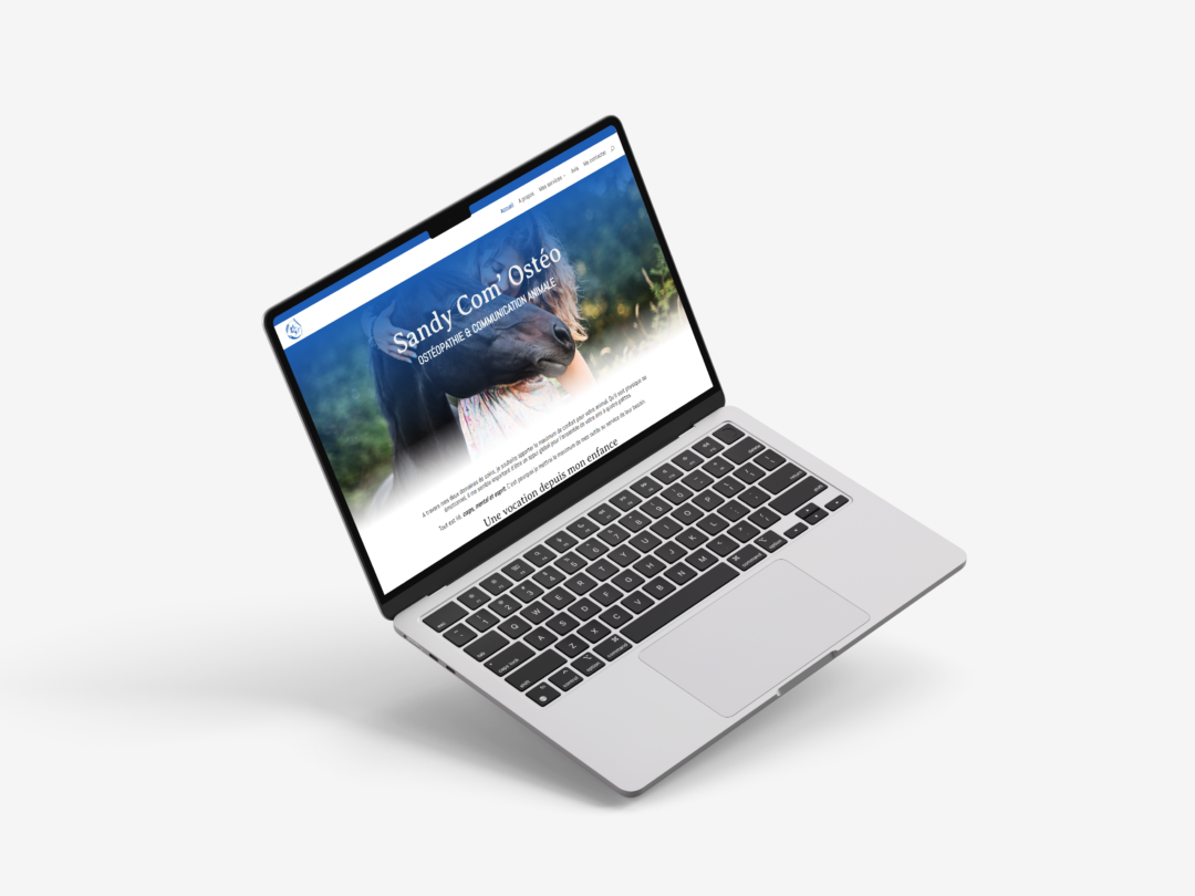 Site vitrine – Sandy Com’ Ostéo
