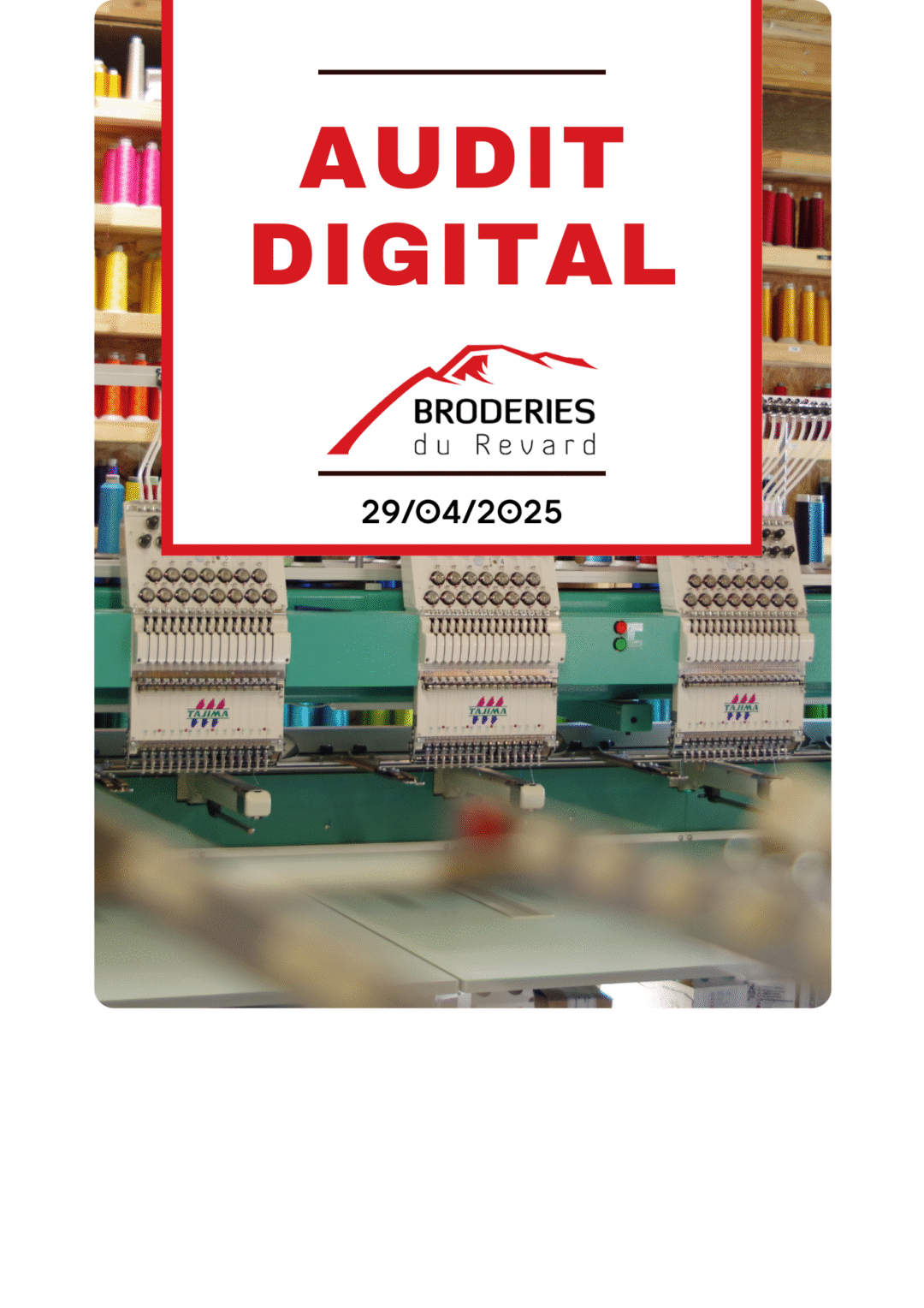 Audit digital – Broderies du Revard